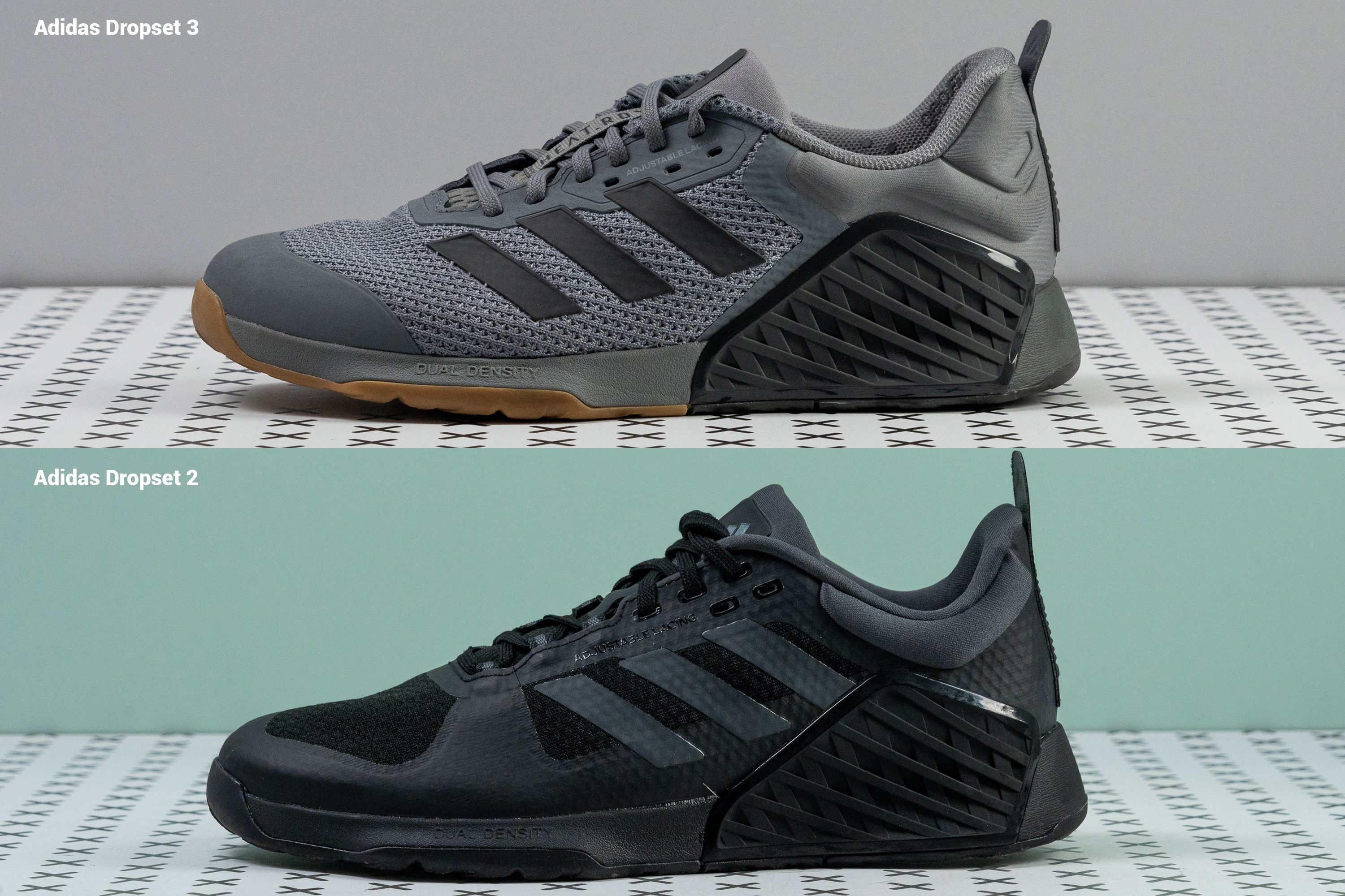 Adidas Dropset 3 vs Dropset 2 comparison