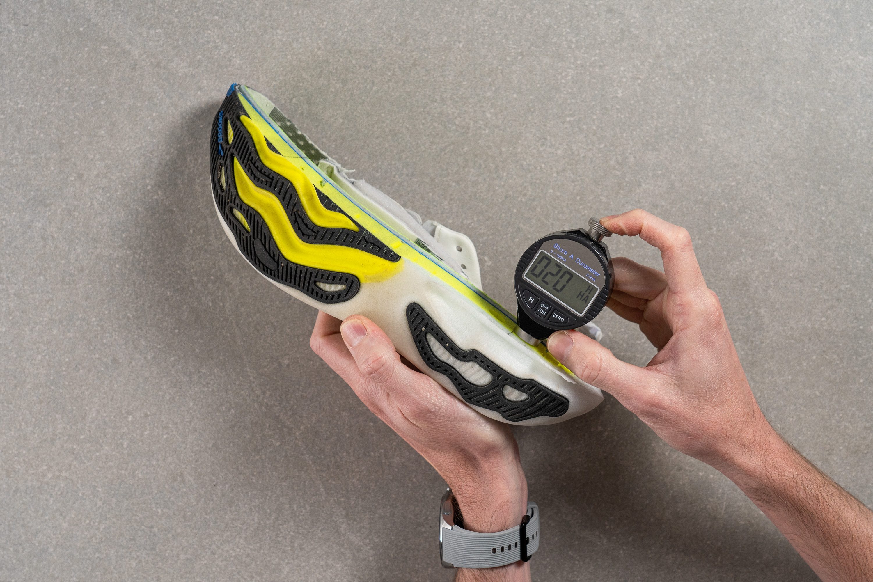 Brooks Glycerin Max Midsole softness