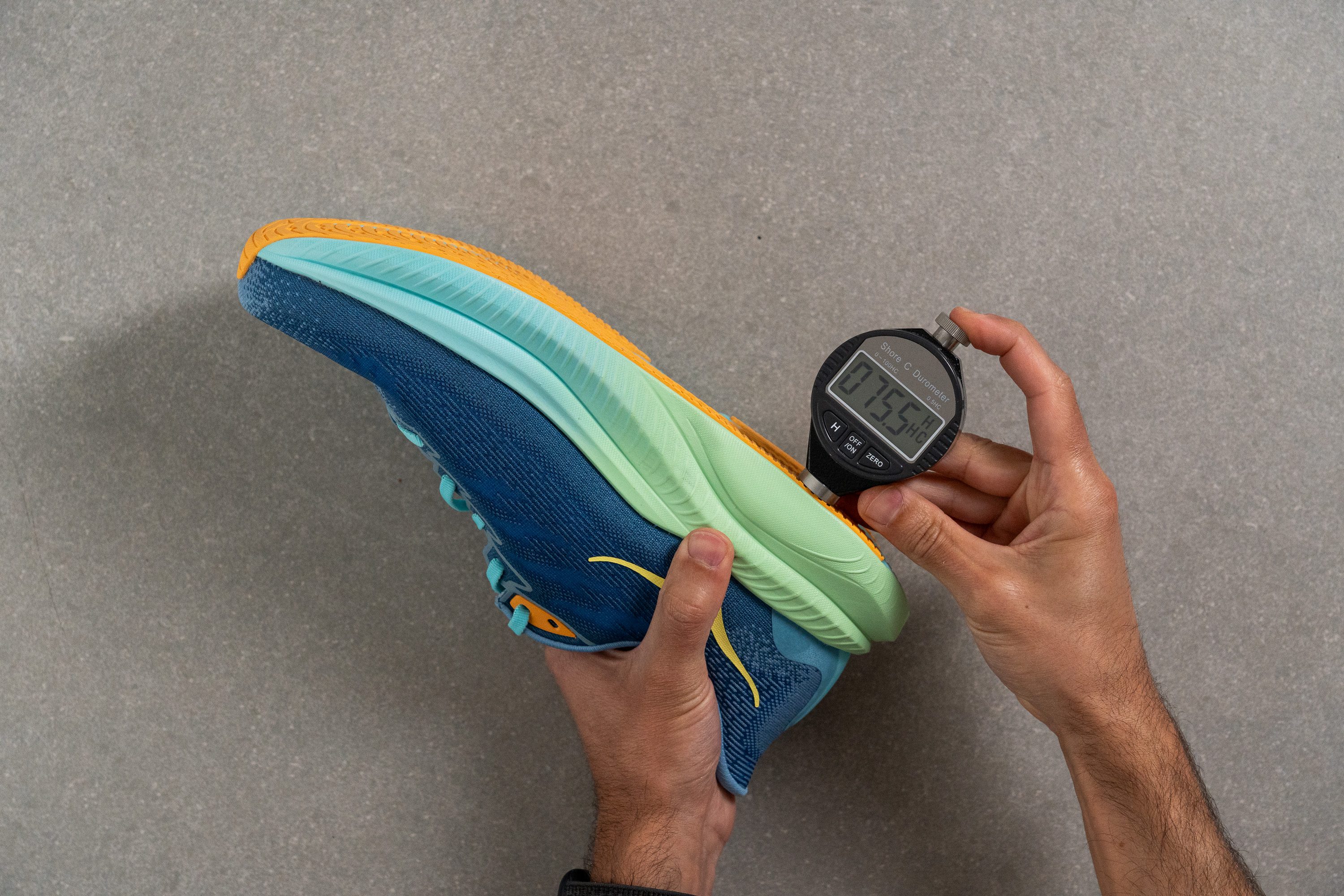 Hoka Mach 6 Outsole hardness