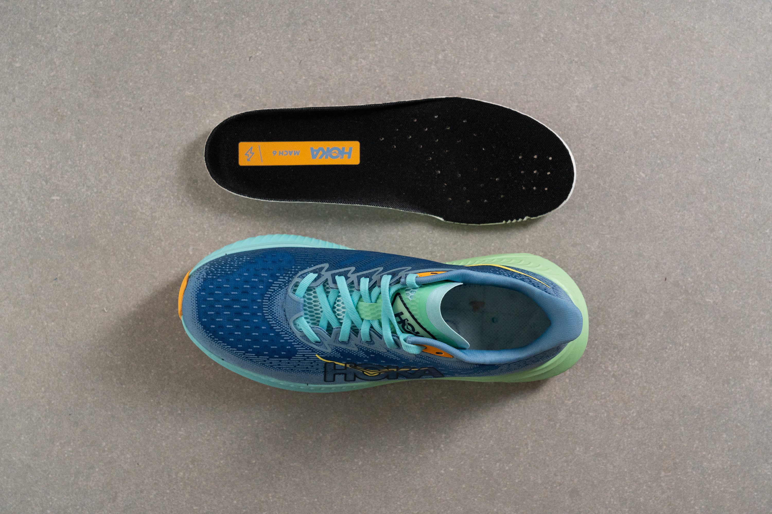 Hoka Mach 6 Removable insole